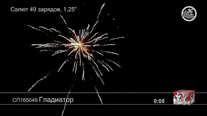 СП165049 Гладиатор (1,25" х 49)